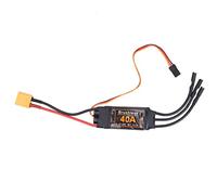 40A Brushless ESC,Brushless ESC Speed Controller 5V/3a BEC Output,2-4S Electric Speed Controller for RC Car Boat for RC Drone Airplanes Accessory - Reliable Safety Protection
