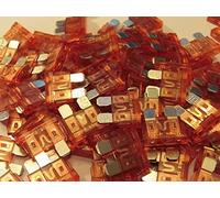 40A LED STANDARD BLADE FUSES 40AMP GLOW WHEN THEY BLOW FUSES (PACK OF 5 FUSES)