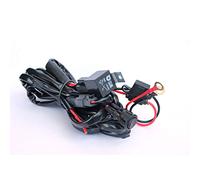 40A Relay Wiring Harness Kit for Car Spot Lights & Fog Lamps - Waterproof Switch, Fuse Box, 12V (72W-300W), Universal Fit