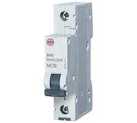 40A Single Pole B Curve MCB | Thermal Magnetic Circuit Breakers, 1 X Qty - NHXLB40