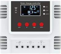 40A Solar Charge Controller with APP Control 40A, 40A for PWM Smart Charger for Solar Panels, DIY Power Systems, Portable Charging, Outdoor Lighting for Tech Enthusiasts