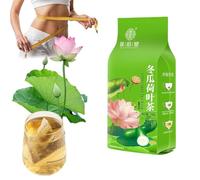 40Bags/Box Winter Melon Lotus Leaf Tea, Rose Lotus Leaf Tea Bags, Oil Cleansing Teas for Liver and Kidney, Natural Ingredients, 160g (1Pcs)