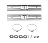 40cm/15.74in, Stainless Steel Brackets, Adjustable 50-200mm Clamp, Outdoor Junction Box, Electric Enclosure Outlet Box