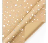 40cm*1m Christmas Wrapping Paper, Luxury Traditional Kraft Wrapping Paper for Gift Boxes Decoration, Present Decorations for Christmas Festival Holiday Party New Year, E