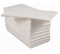 40cm 2ply FOLDED WHITE NAPKINS (2000) DINNER SERVIETTES