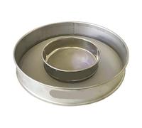 40cm 304 Stainless Steel Test Sieve, Wire Cloth Sieve 1pcs(6mesh 3.35mm)