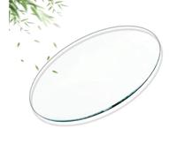 40cm 60cm 80cm Glass Tabletop Round Tempered Glass for Home Kitchen Dining Room Glass Dining Table Top (38CM 15IN)
