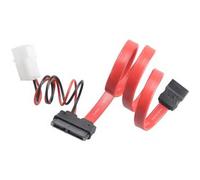 Akasa 40cm SATA For Slimline Optical Drive Cable - Red