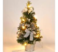 40cm Christmas Tree With Lights | Tabletop Christmas Tree | Christmas Tree Lighted | Christmas Tree Artificial Tabletop | Lighted Tiny Trees For Christmas Decorations | Battery Operated