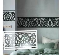 40cm Damask Border Celtic Divider Stencils for Walls to Paint Templates Painting Decor Crafts for Furniture Decorate Decoration for Plaster S407