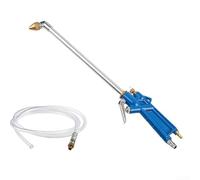 40cm Elbow Extension High-Pressure Blowing Rod with ABS and Aluminium Alloy for Engine Cleaning and Automotive Maintenance, Includes 1m Siphon Hose(A)