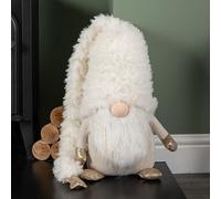 40cm Extra Large White Super Soft Christmas Snow Gonk Decoration