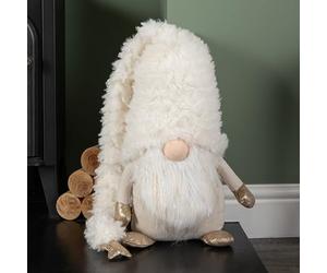40cm Extra Large White Super Soft Christmas Snow Gonk Decoration
