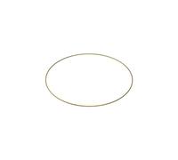 40cm Gold Bridesmaid Flower Hoop - Wedding Wire Ring Wreath Display