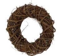 40cm Handcrafted Rustic Branch Wreath, Eco-Friendly Natural Decoration for Front Door, Wall, or Wedding Décor, Perfect for Christmas, Autumn & Holiday Styling (Style 2)