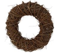 40cm Handcrafted Rustic Branch Wreath, Eco-Friendly Natural Decoration for Front Door, Wall, or Wedding Décor, Perfect for Christmas, Autumn & Holiday Styling (Style 3)