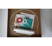 40cm Lampshade Making Kit for Ceiling or Table lamp..DIY. Includes Wooden Stick (40cm Kit Single, Drum)