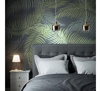 40cm Leaf Tropical Summer Jungle Stencil Stencils for Walls Large Template Reusable Decor Flooring Tile Patterns Furniture Pattern Mandala Niche Wall Wooden Mandalas Templates to Paint The