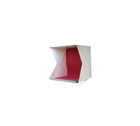 40cm LED Light Box Photography Portable Tent Lighting Cube (RED)