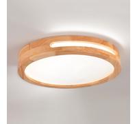 40CM Led Modern Ceiling Lights Indoor Ceiling Lights Wood Ceiling Light For Hallway Bedroom Kitchen Living Room Cold White, 6000K