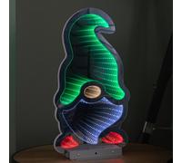 40cm Light up Christmas Gonk Infinity Light with Multi-Coloured LEDs