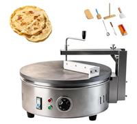 40cm Non-Stick Electric Crepe Hotplate Maker,7 Auxiliary Tools,for Home