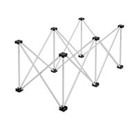 40cm Portable Staging Riser by Gear4music, 0.5m x 1m | 0.5m x 40cm Portable Staging Riser, Quick Intuitive Setup, Strong Aluminium Construction, Pairs with 1m x 0.5m Platform