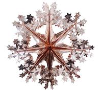 40cm Rose Gold Snowflake Foil Garland Christmas Decoration
