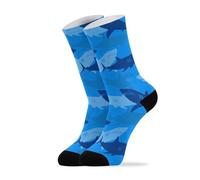 40Cm Socks Insulated Mens Sock Antibacterial Walking Sock Shark For Trainer Sports Ankle
