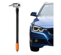 40cm Tyre Pump Hose,Quick Air Release Replacement Hose for Tire Inflators,Portable Car Air Tire Chuck Inflator Pump Extension Hose Adapter Pipe With Valve Adaptors for Bicycle Motorcycle Car