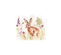 (40cm x 50cm, Brown/Green/Purple) Jennifer Rose Hazy Afternoon Print