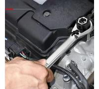 40CR Chrome Vanadium Steel Ratchet Wrench Featuring Retractable Blade Design and Optimized Ergonomics for Repetitive Fastening Operations (B)