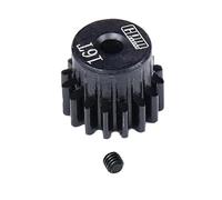 40Cr Steel Pinion Gear 16T 0.5M 2mm Shaft for LOSI 1:24 Micro-B 2WD Buggy RTR-LOS00007 / 1:28 Micro-T 2S 2WD RTR Stadium Truck-LOS-1392 Upgrades