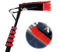 40ft Extendable Window Cleaning Kit - Adjustable 3-12m Solar Panel Cleaning Brush for Home Use, High Reach, Streak-Free, Perfect for Residential and Commercial Cleaning