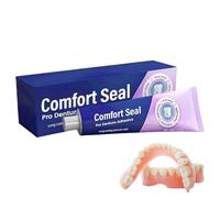 40g * 2 Denture Glue for Broken Teeth Denture Adhesives Flavour Free Cream Thermoplastic Dentures Adhesive Enjoy Enhanced Stability and Comfort Provides A Long-Lasting and Secure Wearing Experience