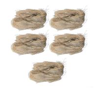 40g for jute Nesting Material For Ideal for Bird Breeders, Safe and Natural Bedding Solution for Birds (5pcs（200g）)
