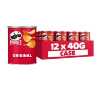 40g x 12 Pack Pringles Multipack Crisps Original BBQ Salt & Vinegar Sour Cream