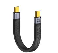 40gbps USB C Data Cable 240W Fast Charging Short Silicone Cord Durable to Use Flexible Silicone USB C Cord