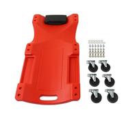 40in Automotive Creeper with 200KG Capacity, Heavy Duty Car Repair Lying Board, Rotatable 6 - Wheel Rolling Garage Creeper with Padded Headrest for Mechanics