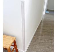 40in Clear Corner Guards for Walls 1 2 5 6 8 10 20 Pack, Self Adhesive Wall Edge Protector Bumper for Pet Cats Dogs, Living Room Kitchen Bathroom Hallway Corner Shield ( Color : W 17mm(7/10 in) , Size