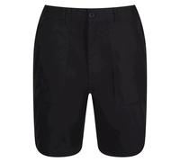 Regatta Mens New Action Shorts - Black - Black - 40inch - 65% Polyester/35% Cotton