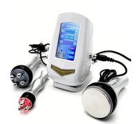 40k Cavitation Machine, 3 in 1 Body Sculpting Beauty Machine Body Firmer Shaper Radio Frequency Face Skin Tightening Vacuum Reduction Device Cellulite Remover Fat Burning Massager (3-in-1)