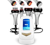 40K Cavitation Machine, 4 IN 1 Ultrasonic Vacuum Body Sculpting Machine RF Radio Frequency Skin Lift Massager Cellulite Reduction Device Fat burning Machine for Face Waist high Hip