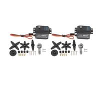 40KG High Torsion Digital Servo Set with Metal Servo Arm for RC Cars Boats Robots 2 Set