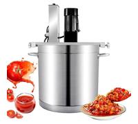 40L Automatic Pot Stirrer Mixer - Electric Mixer Machine - for Jam Sauce - with 4-Blade Mixing Scraper - for Making Jam Sauce and Soups