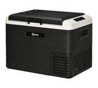 Outsunny Car Refrigerator, Portable Car Fridge Freezer - Grey and Black - 40L / 43.8cm