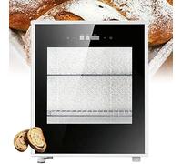 40L Dough Proofer with Adjustable Temperature and Humidity, Electric Dough Proofer Machine, Dual-Layered Glass Door, Bakery Incubator for Sourdough, Pizza, Natto, Handmade Soap