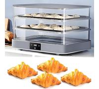 40L Electric Bread Dough Proofer Machine,Fermentation Cabinet with Temperature Control (20-50°C) & Automatic Humidity,24 Hours Timing for Even Fermentation