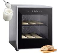 40L Electric Dough Proofer Machine, Commercial Electric Dough Proofer with Adjustable Temperature, Timing and Humidity Control, Professional Dough Proofing Box for Making Bread, Pizza, Yogurt