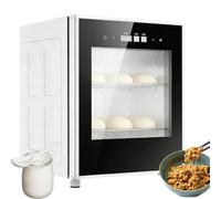 40L Electric Dough Proofer Machine, Kitchen Dough, Yogurt,Bread,wine Fermentation Machine, with Humidity and Temperature Control, High Efficiency Household